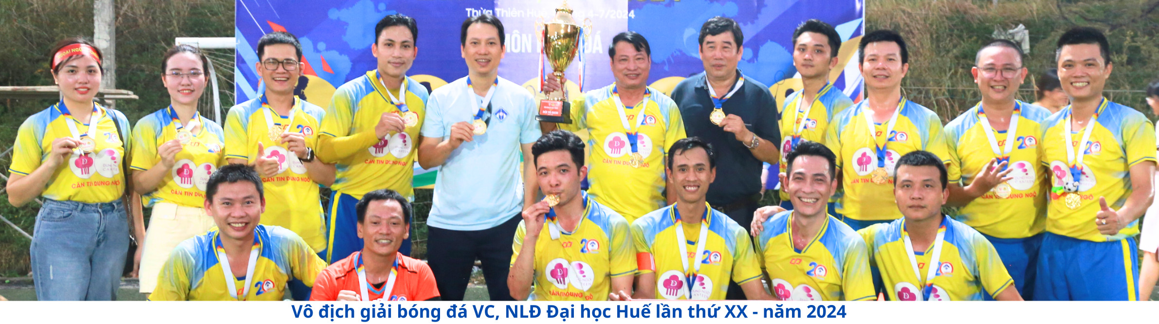 Vô địch bóng đá nam CĐ ĐHH 2024